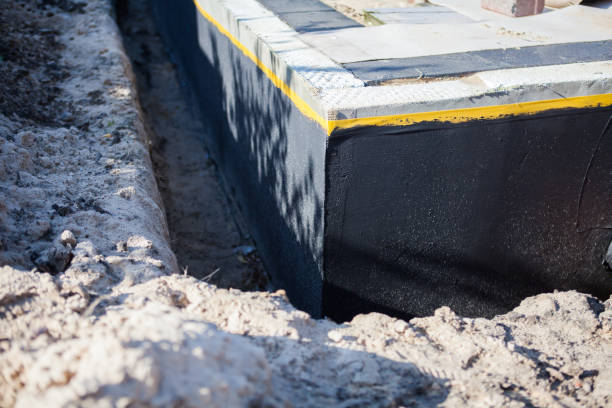 Professional Basement Waterproofing technician working in Bryans Road, MD